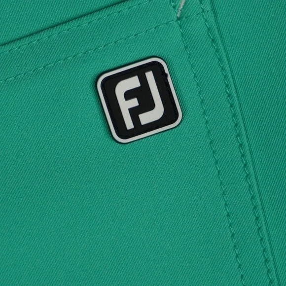 FootJoy Mens Athletic Fit Golf Pants Mint Green Performance Stretch W34 L32 - Picture 8 of 11
